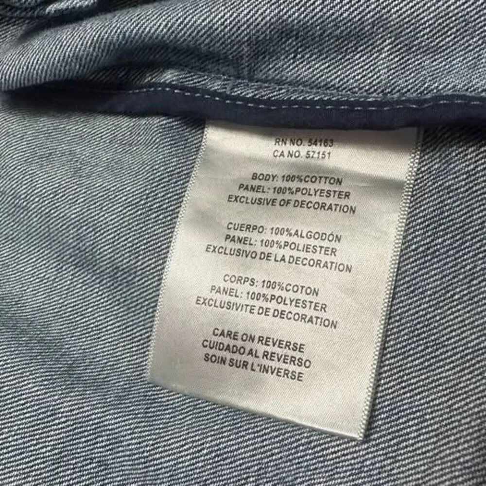 Levi's Denim Track Jacket